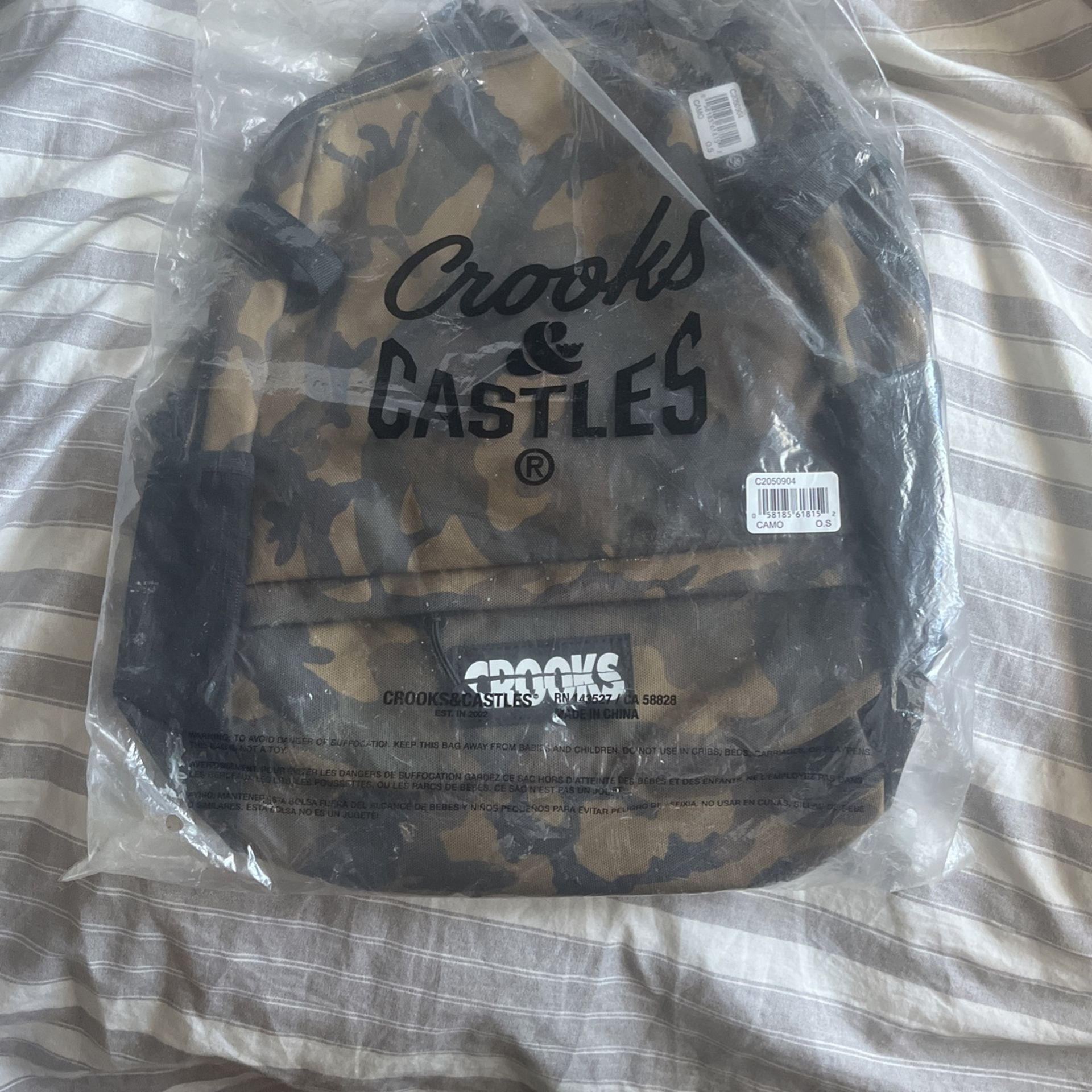 Crooks and castles bag hot sale