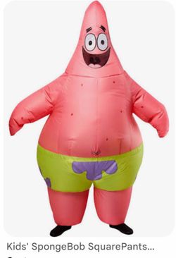 Patrick Star Inflatable Halloween Costume kids