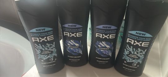 4 axe body washes