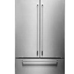 Kitchen aid 24.2 cu. ft. Built-In French Door Refrigerator in Stainless Steel, Platinum Interior