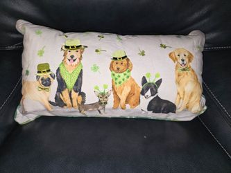 St. Patrick's Day lumbar pillow