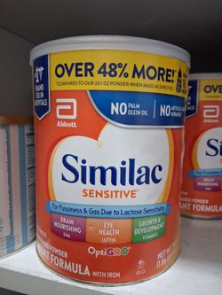 Sensitive formula