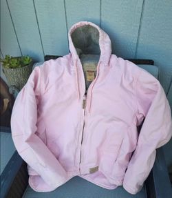 Schmidt Workwear Pink Hooded Jacket