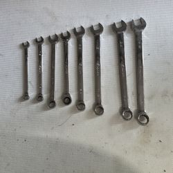 Snap On Open End Wrench Set