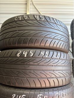 245/45r20 Used Tires Available