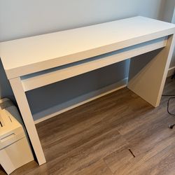 White desk