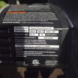 Electric Chainsaw (REMMINGTON)
