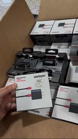 ⚡ Verizon USB-C Fast Chargers ⚡ 🔥 Fast Charging + Sync Cable Included 🔥