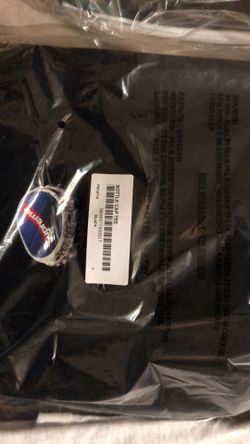 Supreme bottle cap T black size L * worn