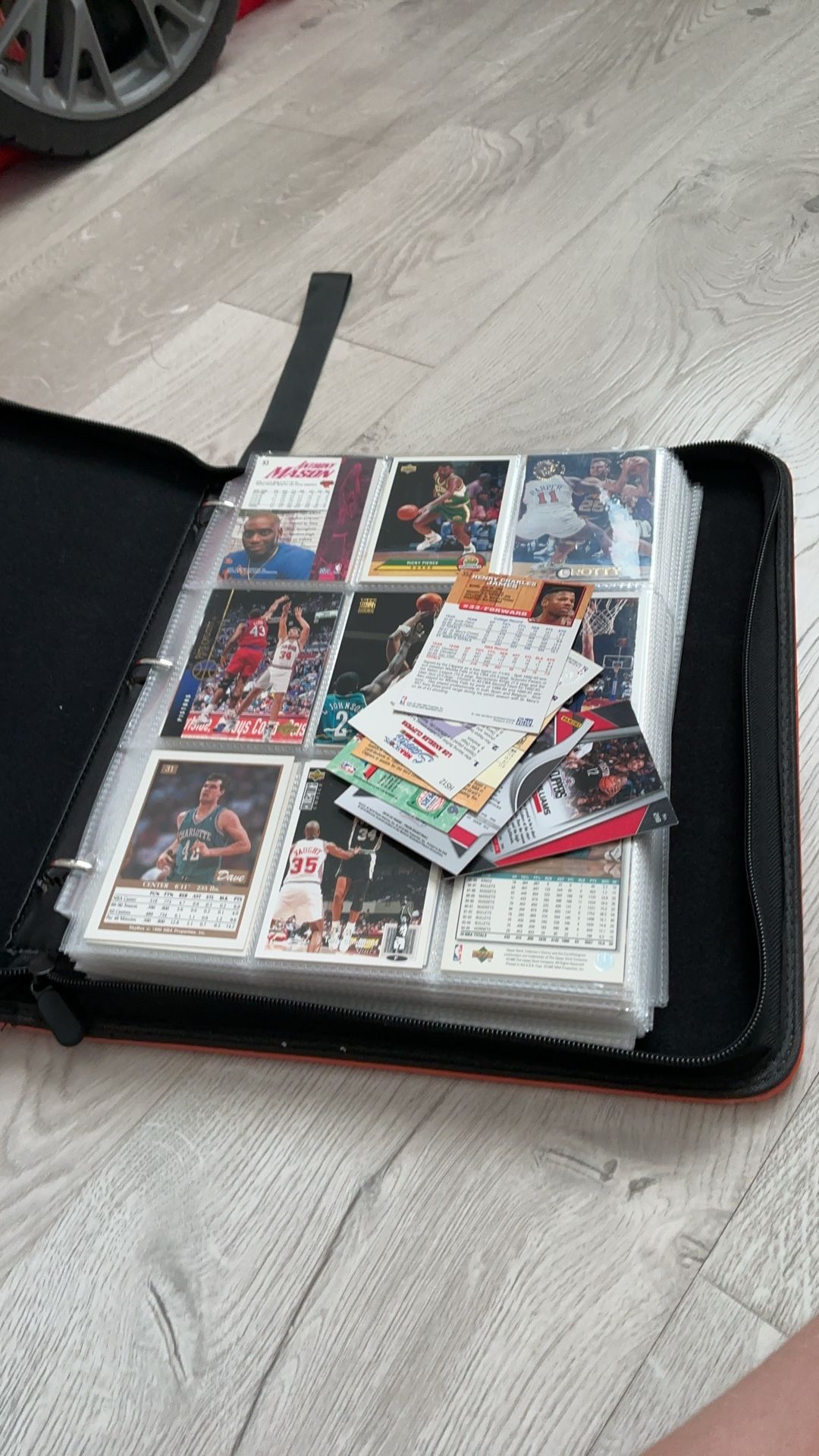 Premium Binder of Basketball Cards – Stars, Rookies, Inserts – Vintage to Modern Collectio