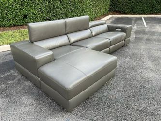 Sofa/Couch Sectional - Electric Recliner - Leather - Delivery Available 🚛