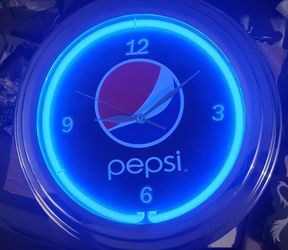 Pepsi clock