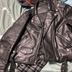 Leather Motorcycle Jacket