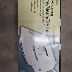 Spray/Steam/Dry Iron. 