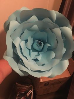 Paper flowers/ Flores de papel