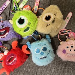 MONSTERS UNIVERSITY PLUSH PENDANT / SQUISHY