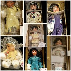 Limited edition Val Shelton "Little Indians" Collection