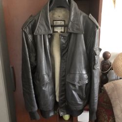 Leather Flight Jacket