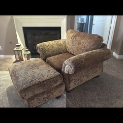 Chair & Ottoman