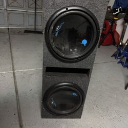 Dual planet audio 12” subs