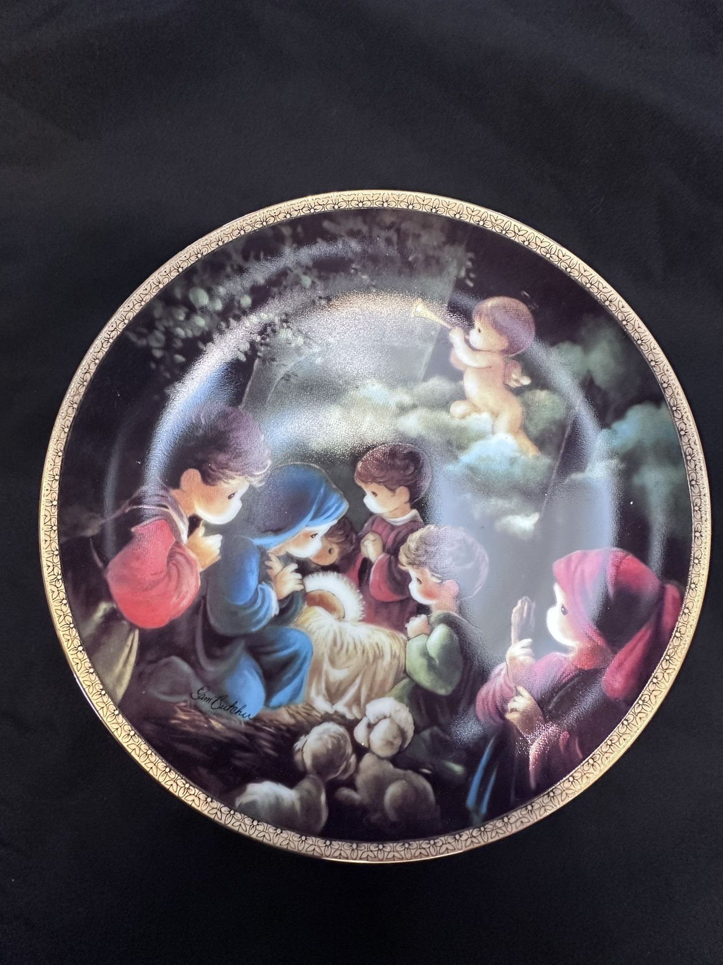 Precious Moments Bible Story Plate Collection 1322 QQ