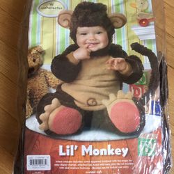 EUC! Adorable Lil Monkey Costume 🐒