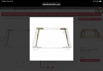 Sink mount rails for under sink mounting NEW - $20