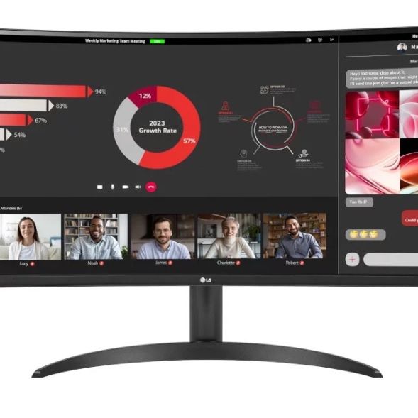 LG UltraWide Monitor (Curved) 34” Brand New 
