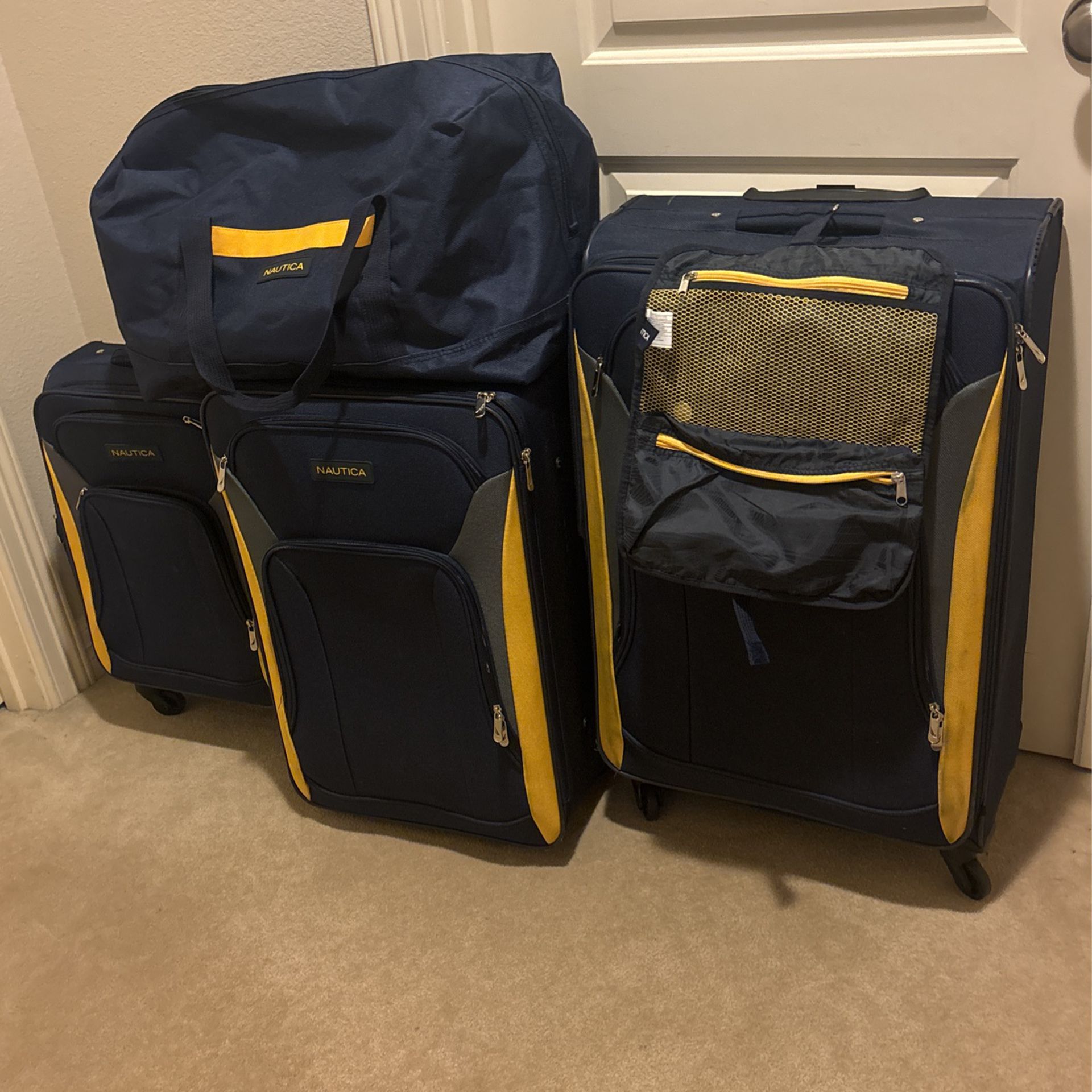 Nautica Luggage Travel Bag Bundle