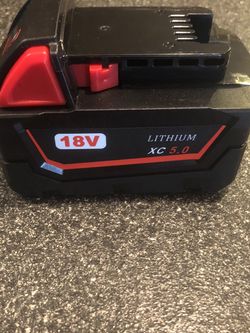 M18 XC5.0 Battery (BRAND NEW)