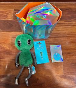 Authentic Jellycat SPACE Korea Exclusive Zyllan Alien Plush SET Seoul Limited