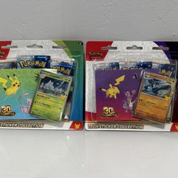Pokémon 30th Anniversary Sticker Collection