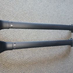 2022 Mazda CX 5 Top Roof Racks, Set Of 2, Never Been Installed, Black Color, From Factory. 