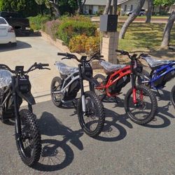 4000W Electric Dirt Bike - Valtinsu EM23 (E-Moto / Sur-Ron style) 50MPH