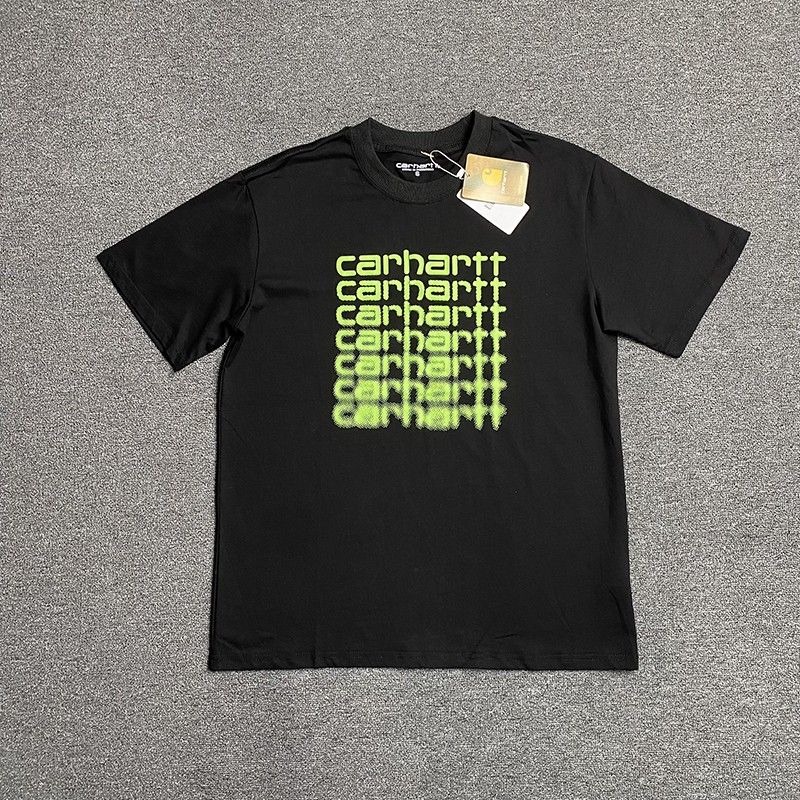 Carhartt Black brand letter overprint short sleeves