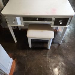Vanity and Stool