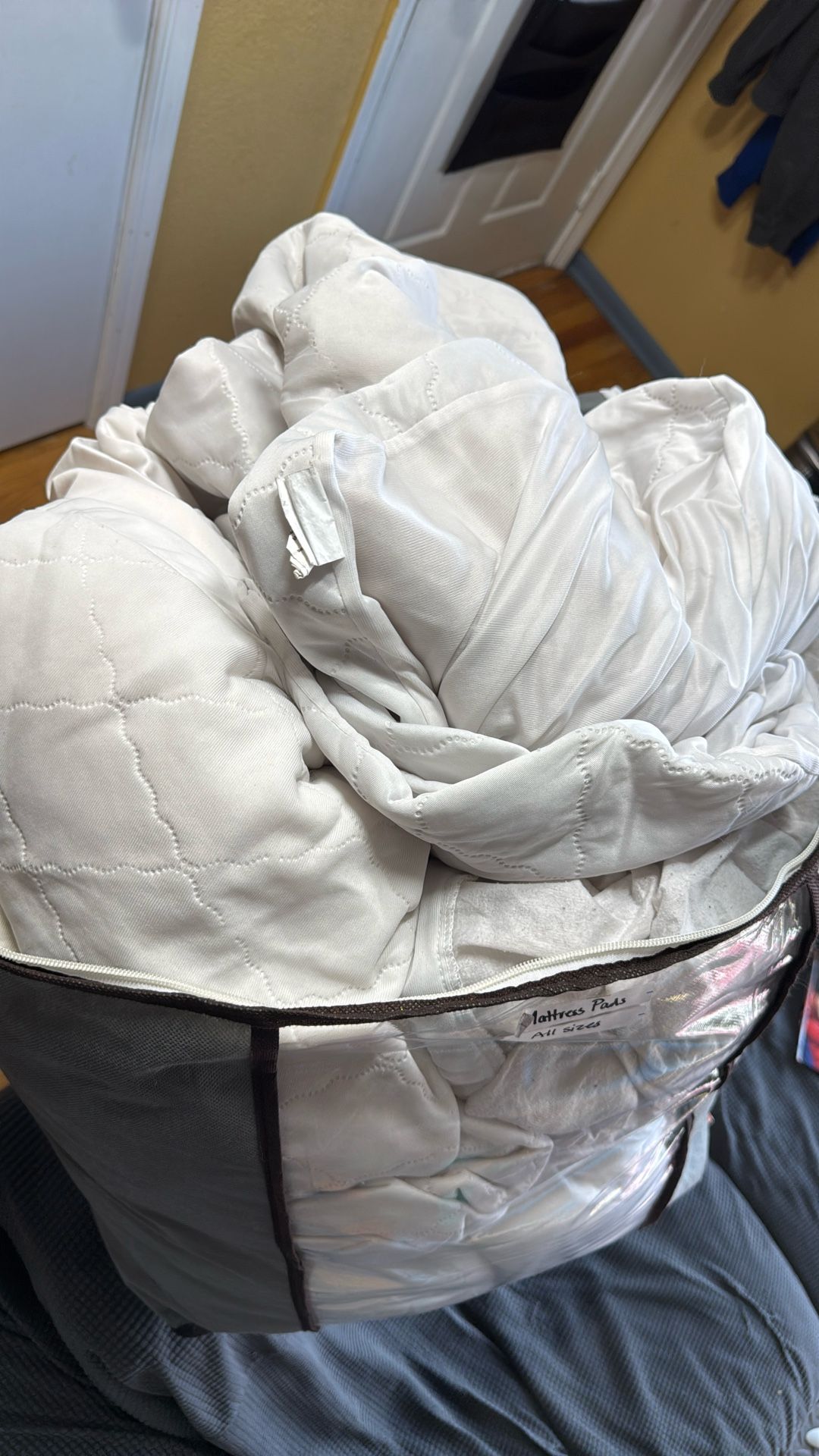 Various Mattress Toppers And Pads