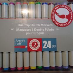 Dual Tip Sketch Markers 