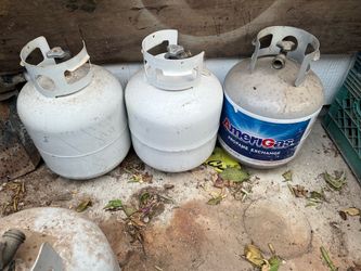 Propane Tank Empty Three Available