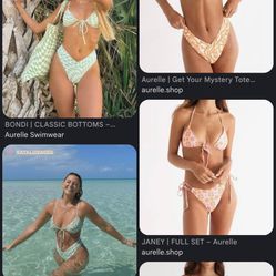 Aurelle Bathing suits, crop tops, and shorts