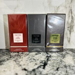 Tom Ford Inspired Colognes – Lost Cherry / Oud Wood / White Suede – 100ml (New) 