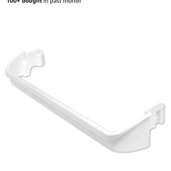 UPGRADED Door Shelf Rack Bar Compatible with Frigidaire or Kenmore Refrigerator Door Bar Retainer 