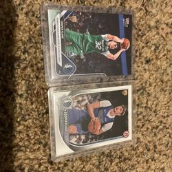 2 Cooper Flagg Rookie Basketball Cards Dallas Mavericks Rookie Of The Year 
