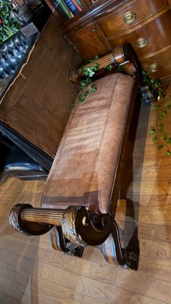 Leather Bench Classy