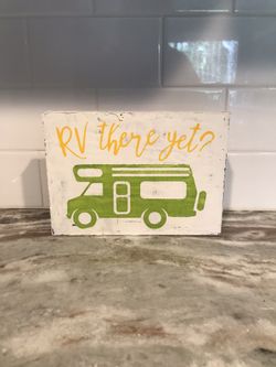 Cute RV Sign