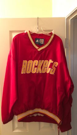 Houston Rockets Throwback Pullover and matching bottoms