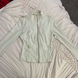 Gold Zipper Lulu Define Jacket