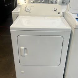 KENMORE GAS DRYER IN WHITE HEAVY DUTY 
