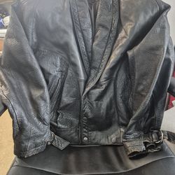 I.o.u brand women's leather jacket