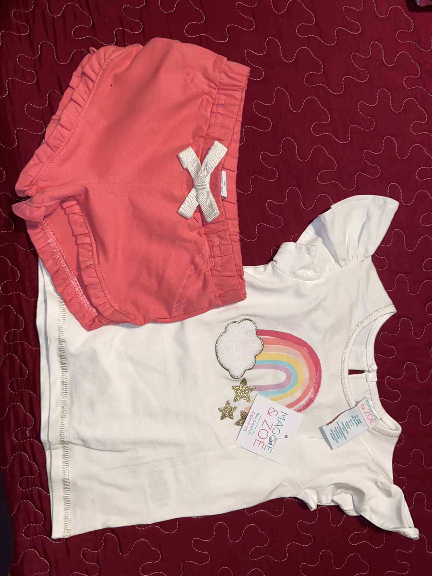 Maggie & Zoe brand baby girls 2pc set